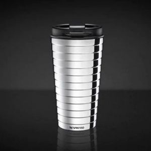 Nespresso Nomad Collection 11 Oz Travel Mug Touch - Silver